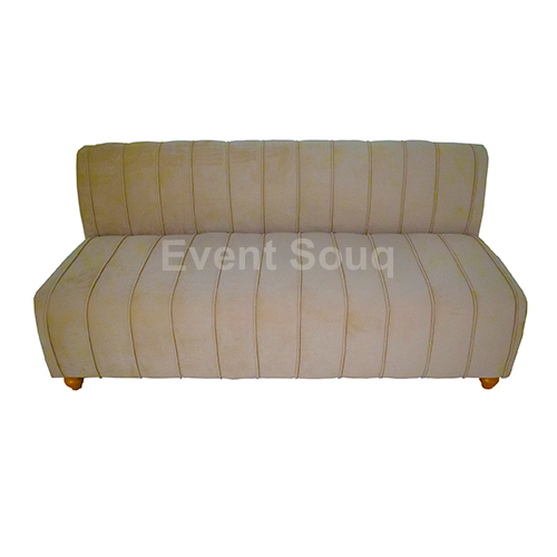 Sofia Armless 3 Seater Sofa