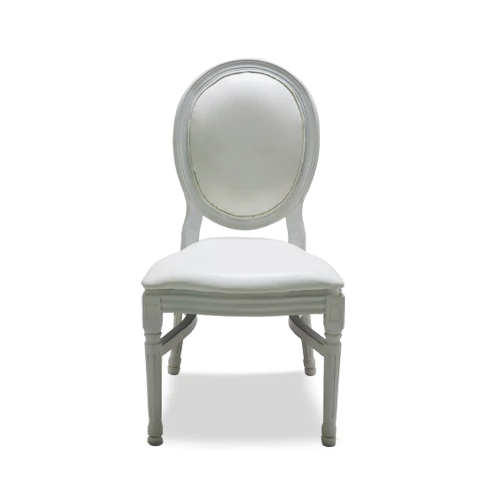 White Louis Chair